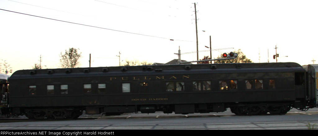 Private passenger car on AAPRCO special train 956